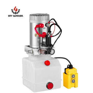 12V Electric Single Acting Hydraulic Plastic Power Unit